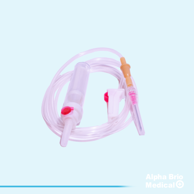 Set transfuzie cu ac plastic tip luer lock BIOSAFE