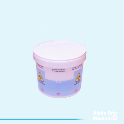 Recipient din plastic 500 ml pt probe anatomo-patologie si plasma BIOSAFE