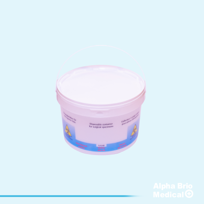 Recipient din plastic 5000 ml pt probe anatomo-patologie si plasma BIOSAFE