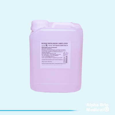 Recipient 5 L pentru deseuri lichide medicale si de laborator BIOSAFE -bidon