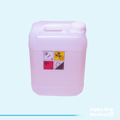 Recipient 10 L pentru deseuri lichide medicale si de laborator BIOSAFE -bidon