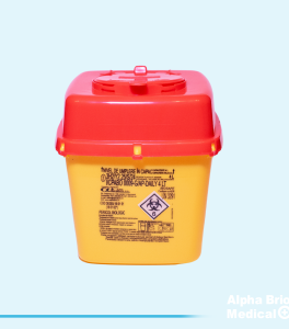 Recipient / Cutii polipropilena 4 L pt. intepatoare–taietoare BIOSAFE