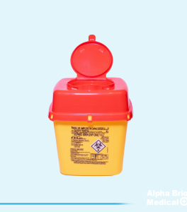 Recipient / Cutii polipropilena 4 L pt. intepatoare–taietoare BIOSAFE