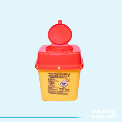 Recipient / Cutii polipropilena 4 L pt. intepatoare–taietoare BIOSAFE