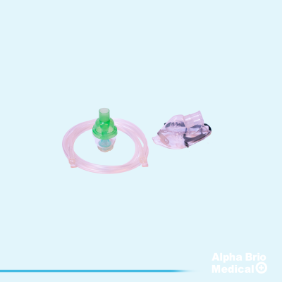 Masca de oxigen cu nebulizator pt copii