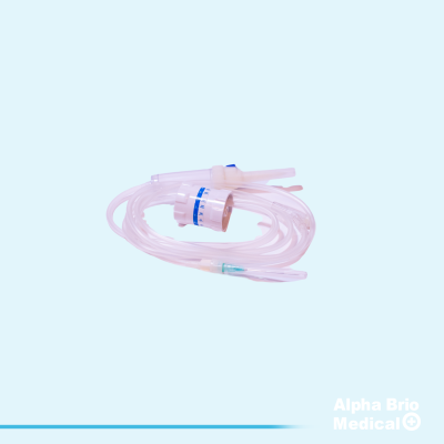 Set perfuzie cu regulator de debit