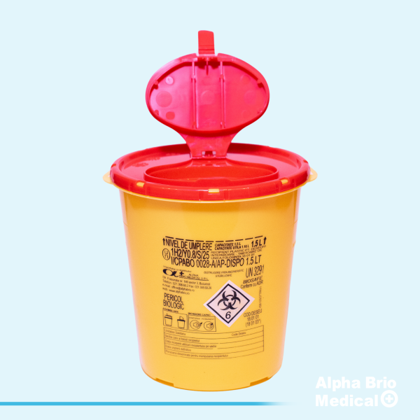 Recipient / Cutii polipropilena 1,5 L pt. intepatoare–taietoare