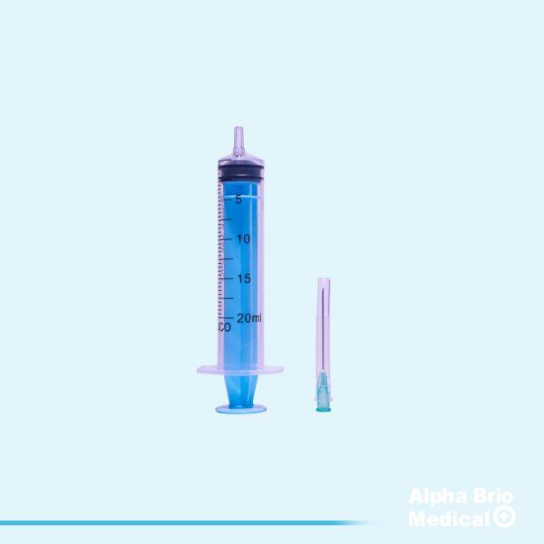 Seringa 20 ml cu ac LUER SLIP BIOSAFE