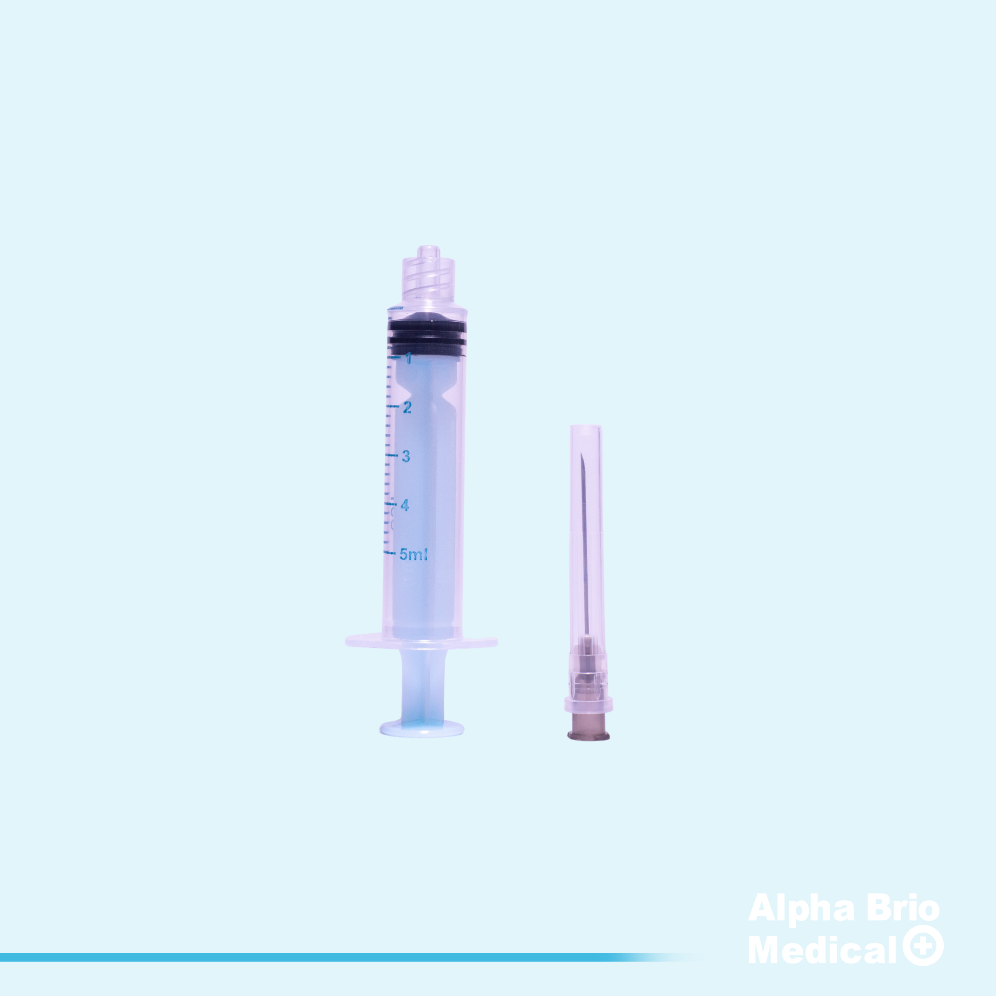 Seringa 5 ML cu ac LUER LOCK BIOSAFE