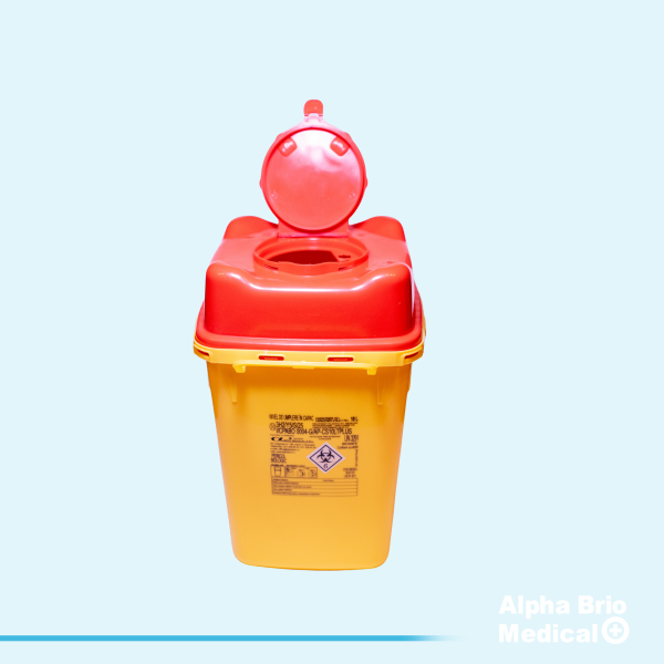 Recipient / Cutii polipropilena 10 L pt. intepatoare–taietoare BIOSAFE