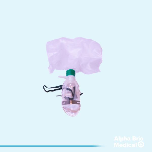 Masca de oxigen cu rezervor pentru copii