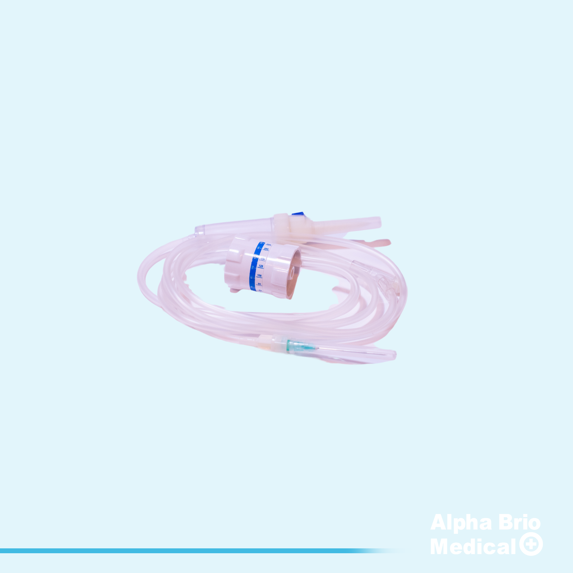 Set perfuzie cu regulator de debit