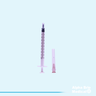 Seringa insulina 1ml cu ac detasabil BIOSAFE