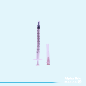 Seringa insulina 1ml cu ac detasabil BIOSAFE